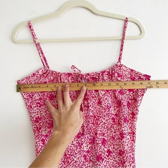 Vintage Y2K Babydoll Charlotte Rouse Dress Fairy Coquette Milkmaid 90s floral - Picture 10 of 13